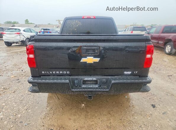 3GCUKREC2JG584045 2018 CHEVROLET SILVERADO Black Rear view