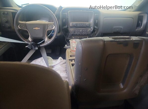 3GCUKREC2JG584045 2018 CHEVROLET SILVERADO Black Dashboard view