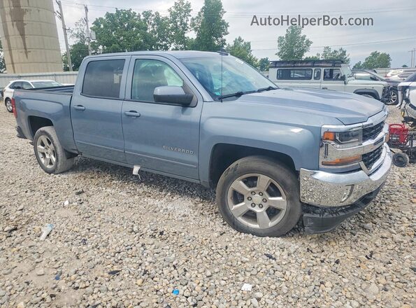 3GCUKREC3GG190109 2016 CHEVROLET SILVERADO Blue Przód prawy