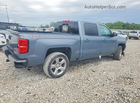 3GCUKREC3GG190109 2016 CHEVROLET SILVERADO Blue Tył prawy