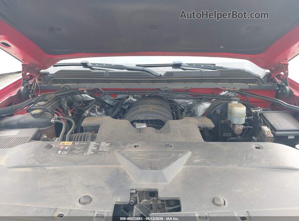 3GCUKREC3GG195584 2016 CHEVROLET SILVERADO Red Հետևի տեսք