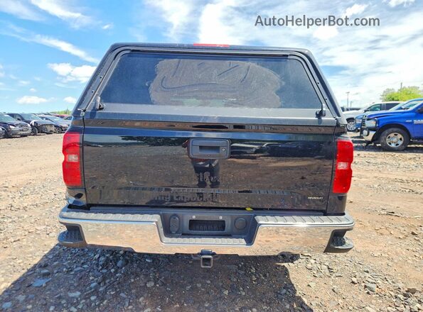 3GCUKREC3GG385143 2016 CHEVROLET SILVERADO Black Հետևի տեսք