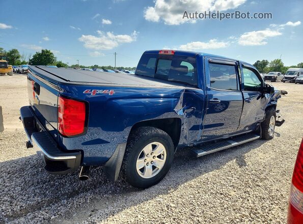 3GCUKREC3HG131417 2017 CHEVROLET SILVERADO Blue Trasero derecho
