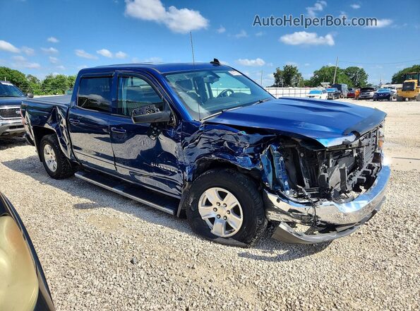 3GCUKREC3HG131417 2017 CHEVROLET SILVERADO Blue Delantero derecho