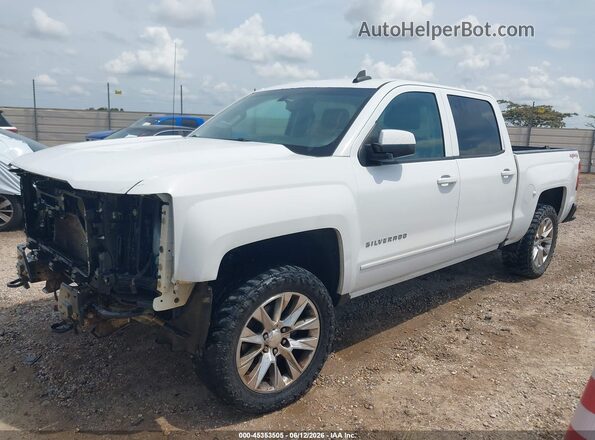 3GCUKREC3HG172386 2017 CHEVROLET SILVERADO White Առջևի ձախ երեք քառորդ տեսարան