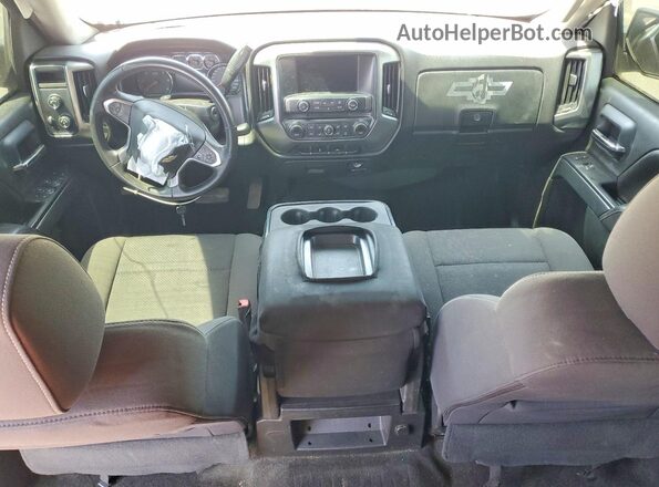3GCUKREC3HG359272 2017 CHEVROLET SILVERADO Silver Dashboard view