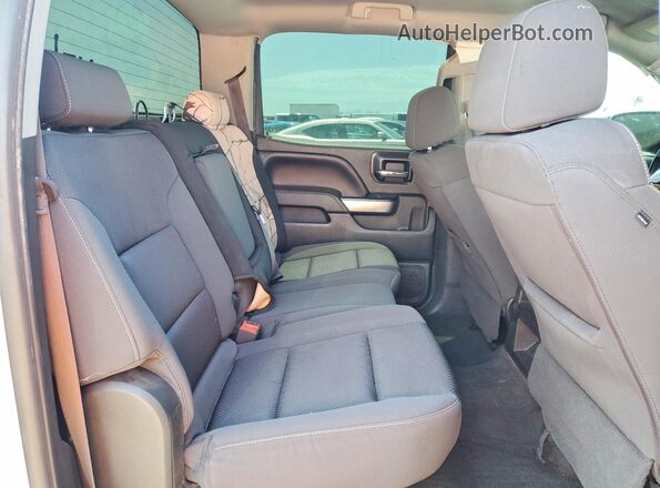 3GCUKREC3HG359272 2017 CHEVROLET SILVERADO Silver Rear seats view