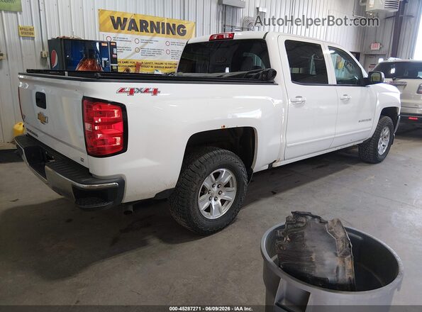 3GCUKREC3HG444967 2017 CHEVROLET SILVERADO White Tył prawy
