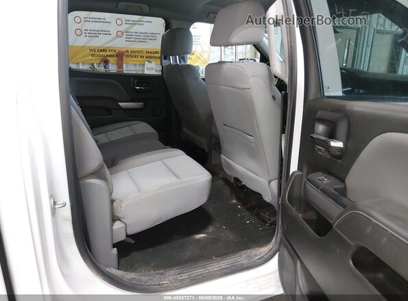 3GCUKREC3HG444967 2017 CHEVROLET SILVERADO White Widok naklejki z numerem VIN