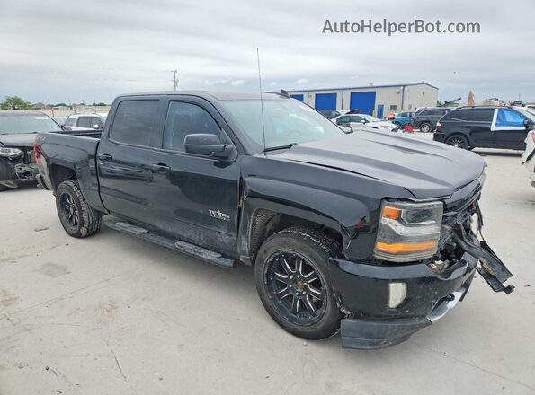 3GCUKREC3JG225917 2018 CHEVROLET SILVERADO Black Przód prawy
