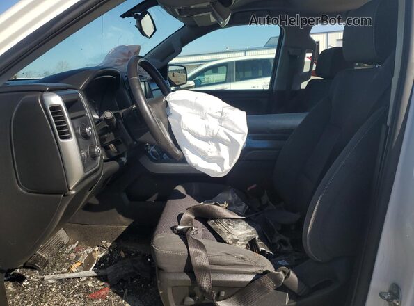 3GCUKREC3JG247030 2018 CHEVROLET SILVERADO White Vista interior delantera