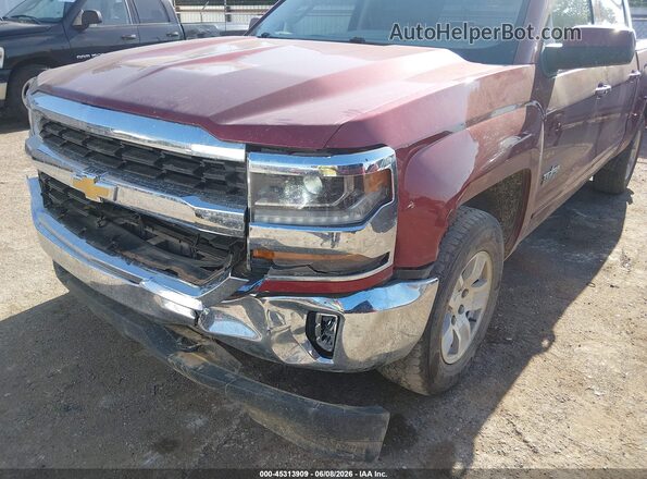 3GCUKREC3JG419170 2018 CHEVROLET SILVERADO Red Вид спереду