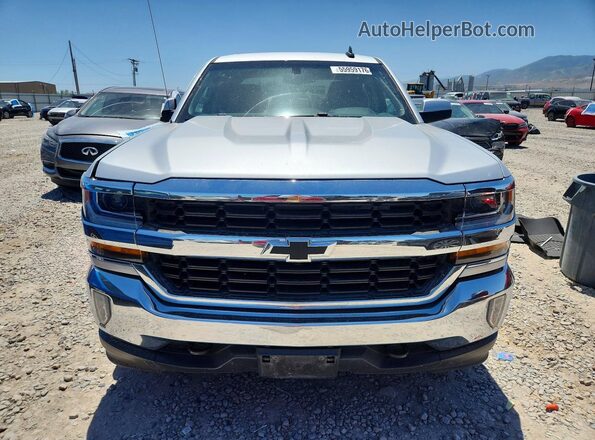 3GCUKREC3JG442917 2018 CHEVROLET SILVERADO Silver Widok z przodu