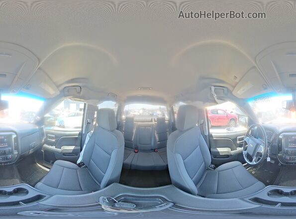 3GCUKREC3JG442917 2018 CHEVROLET SILVERADO Silver Widok naklejki z numerem VIN