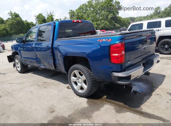 3GCUKREC3JG451570 2018 CHEVROLET SILVERADO Blue Հետևի ձախ