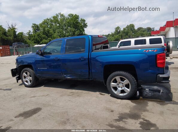 3GCUKREC3JG451570 2018 CHEVROLET SILVERADO Blue Սալոնի 360 աստիճան տեսք