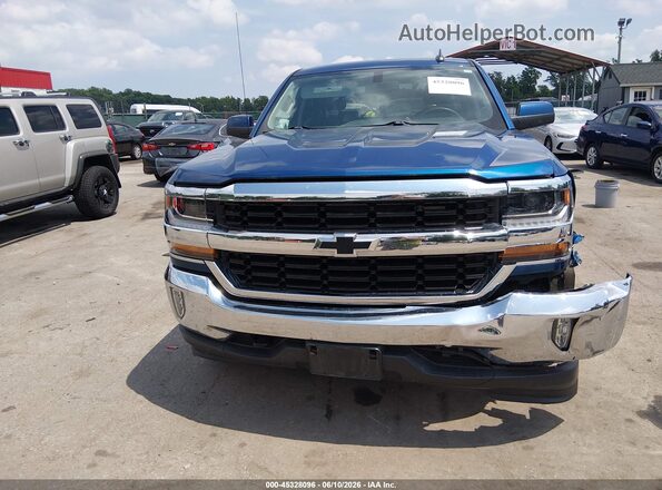3GCUKREC3JG451570 2018 CHEVROLET SILVERADO Blue Սարքավորումների վահանակի տեսք