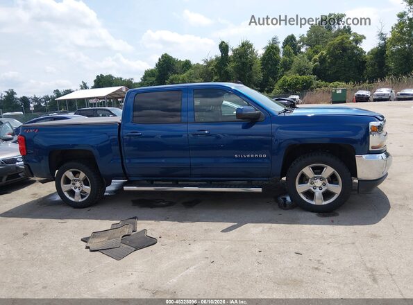 3GCUKREC3JG451570 2018 CHEVROLET SILVERADO Blue Սալոնի հետևի տեսք