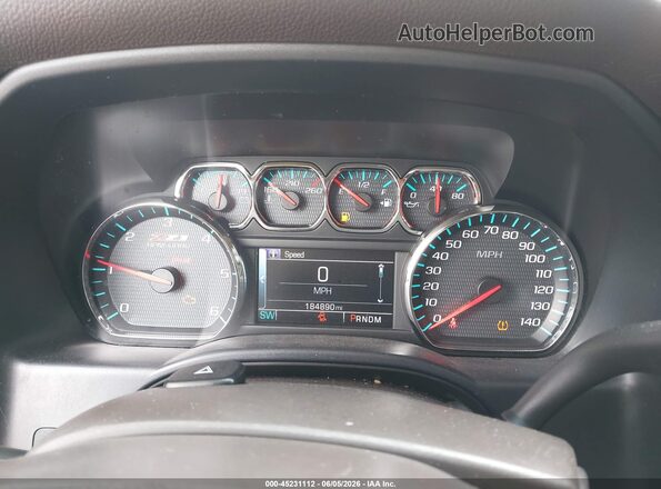 3GCUKREC4GG193178 2016 CHEVROLET SILVERADO White Вид задніх сидінь