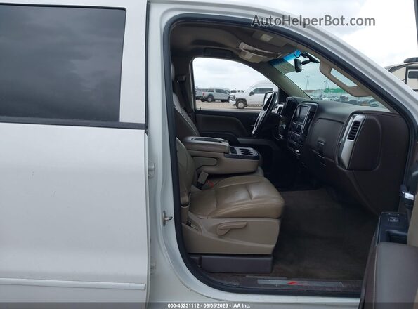 3GCUKREC4GG193178 2016 CHEVROLET SILVERADO White Вид салону спереду