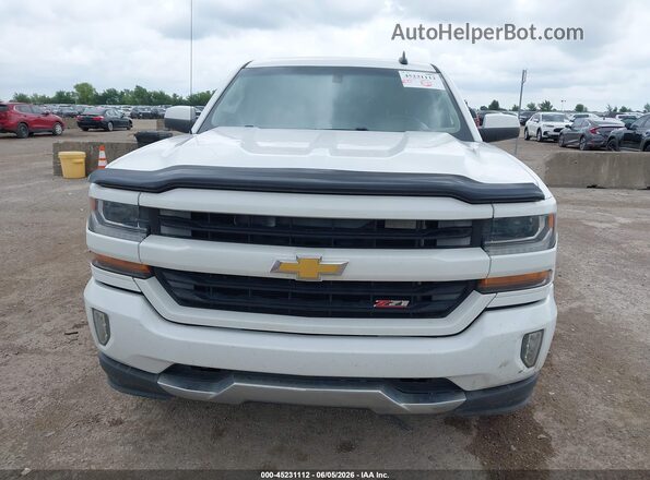3GCUKREC4GG193178 2016 CHEVROLET SILVERADO White Вид щитка приладів