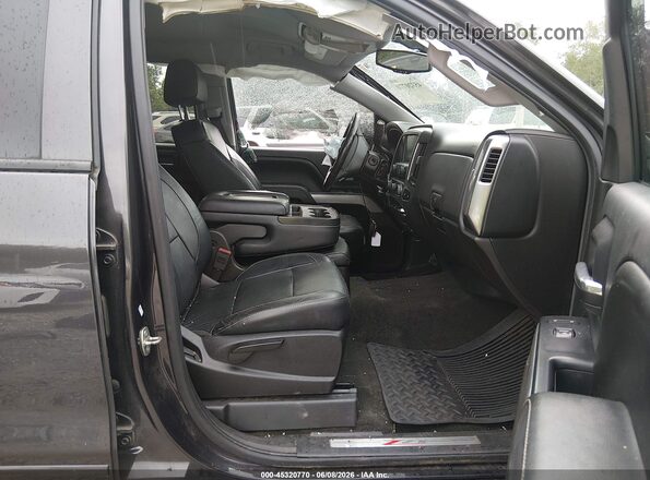 3GCUKREC4GG260958 2016 CHEVROLET SILVERADO Черный Вид салона спереди