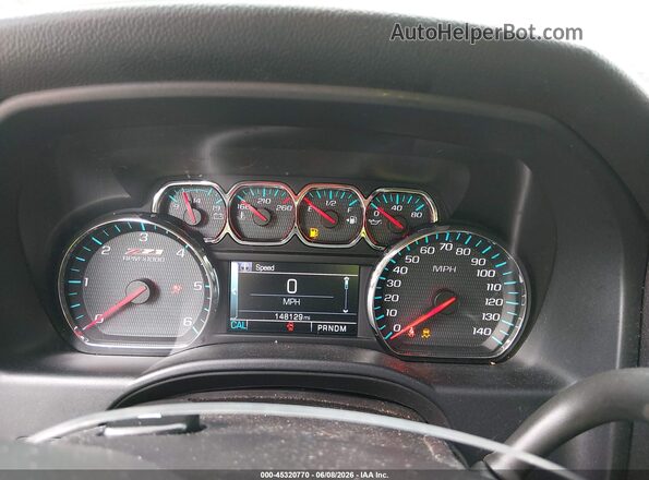 3GCUKREC4GG260958 2016 CHEVROLET SILVERADO Черный Вид задних сидений