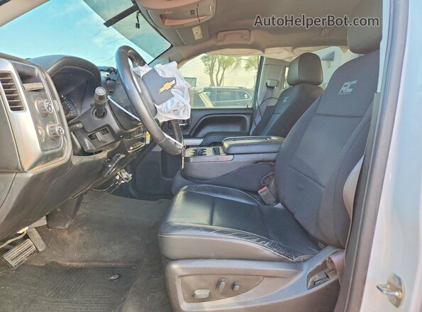 3GCUKREC4GG265772 2016 CHEVROLET SILVERADO White Widok wnętrza z przodu