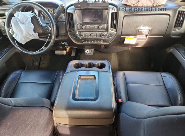 3GCUKREC4GG265772 2016 CHEVROLET SILVERADO White Widok deski rozdzielczej