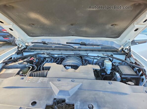3GCUKREC4GG265772 2016 CHEVROLET SILVERADO White Widok wnętrza z tyłu
