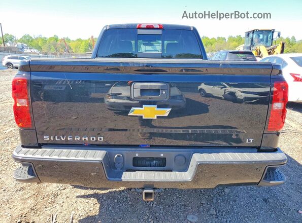 3GCUKREC4HG107417 2017 CHEVROLET SILVERADO Черный Вид сзади