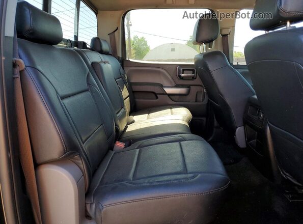 3GCUKREC4HG107417 2017 CHEVROLET SILVERADO Черный Вид задних сидений