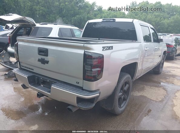 3GCUKREC4HG115727 2017 CHEVROLET SILVERADO Серебряный Задняя правая четверть