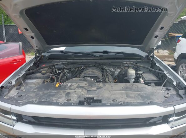 3GCUKREC4HG115727 2017 CHEVROLET SILVERADO Серебряный Вид сзади