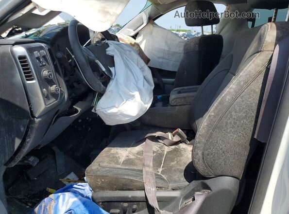 3GCUKREC4HG271444 2017 CHEVROLET SILVERADO White Widok wnętrza z przodu