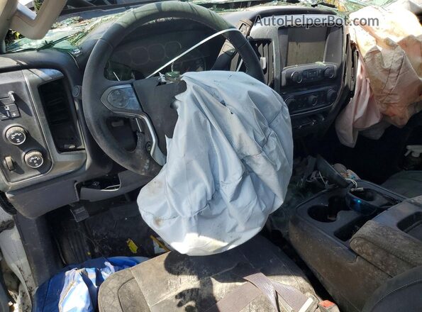 3GCUKREC4HG271444 2017 CHEVROLET SILVERADO White Widok deski rozdzielczej