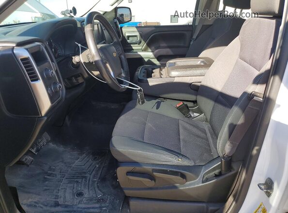 3GCUKREC4HG303258 2017 CHEVROLET SILVERADO White Вид салону спереду