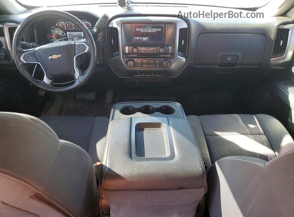 3GCUKREC4HG303258 2017 CHEVROLET SILVERADO White Вид панелі приладів