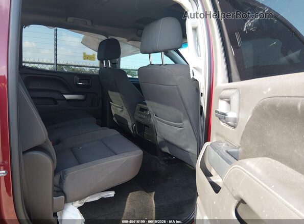 3GCUKREC4HG333831 2017 CHEVROLET SILVERADO Burgundy Widok naklejki z numerem VIN