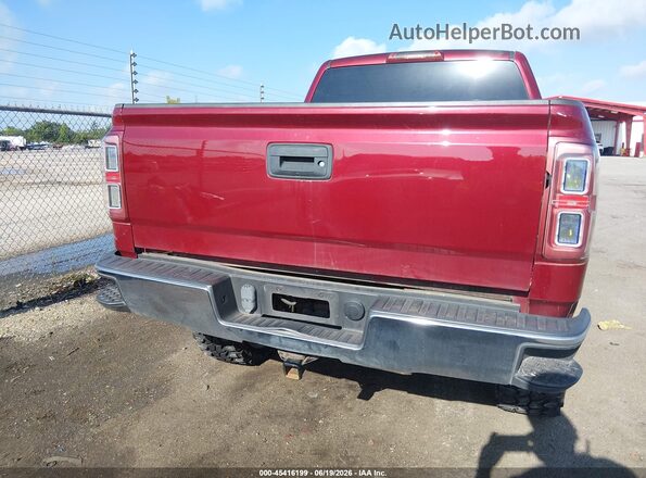 3GCUKREC4HG333831 2017 CHEVROLET SILVERADO Burgundy 