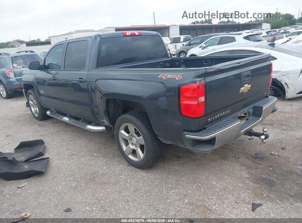 3GCUKREC4HG459087 2017 CHEVROLET SILVERADO Black Tył lewy