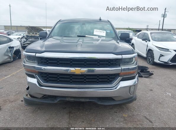 3GCUKREC4HG459087 2017 CHEVROLET SILVERADO Black Widok zestawu wskaźników