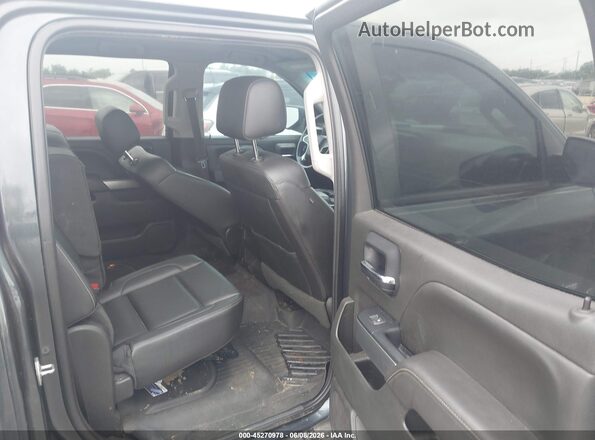 3GCUKREC4HG459087 2017 CHEVROLET SILVERADO Black Widok naklejki z numerem VIN
