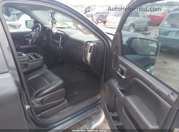 3GCUKREC4HG459087 2017 CHEVROLET SILVERADO Black Widok wnętrza z przodu