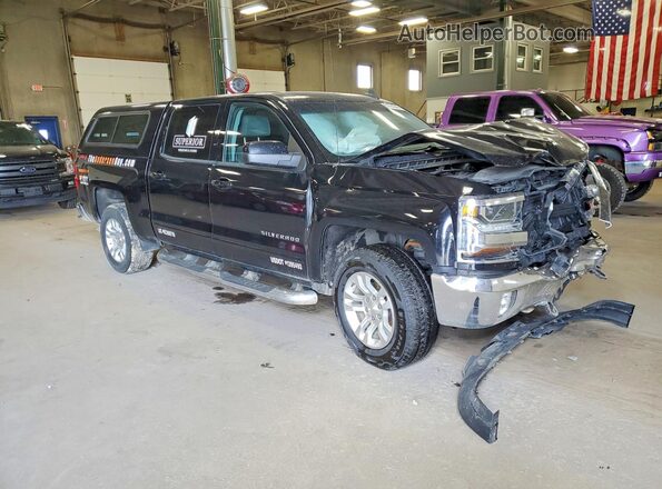 3GCUKREC4JG367287 2018 CHEVROLET SILVERADO Black წინა მარჯვენა