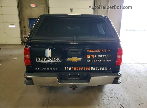 3GCUKREC4JG367287 2018 CHEVROLET SILVERADO Black უკანა ხედი
