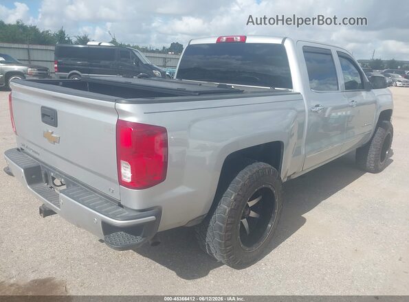 3GCUKREC4JG425849 2018 CHEVROLET SILVERADO Silver Tył prawy