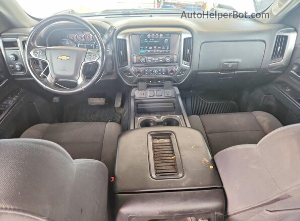 3GCUKREC4JG598741 2018 CHEVROLET SILVERADO White Вид панелі приладів