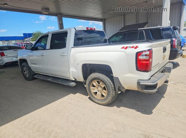 3GCUKREC4JG598741 2018 CHEVROLET SILVERADO White Задня ліва чверть