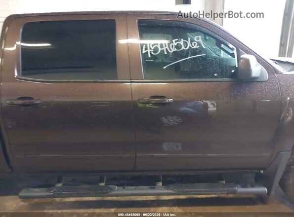 3GCUKREC5GG169200 2016 CHEVROLET SILVERADO Brown უკანა სალონის ხედი